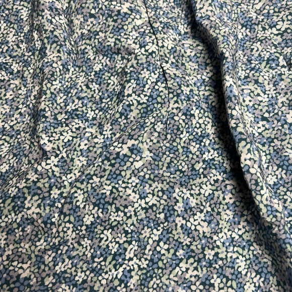 Rails Addison Blue Mini Garden Ditsy Floral Smocked Waist Tiered Mini Skirt Sz M - Picture 4 of 7